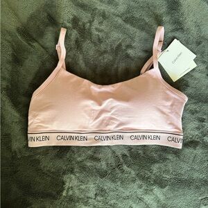Calvin Klein Bralette - Lightly Lined Bralette Size M